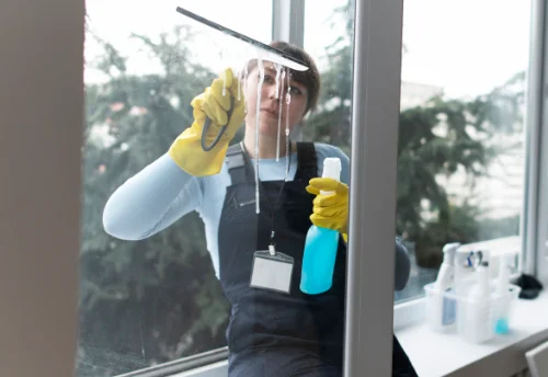 Nettoyage de vitres intérieures et extérieures à Saint-Julien-du-Pinet
